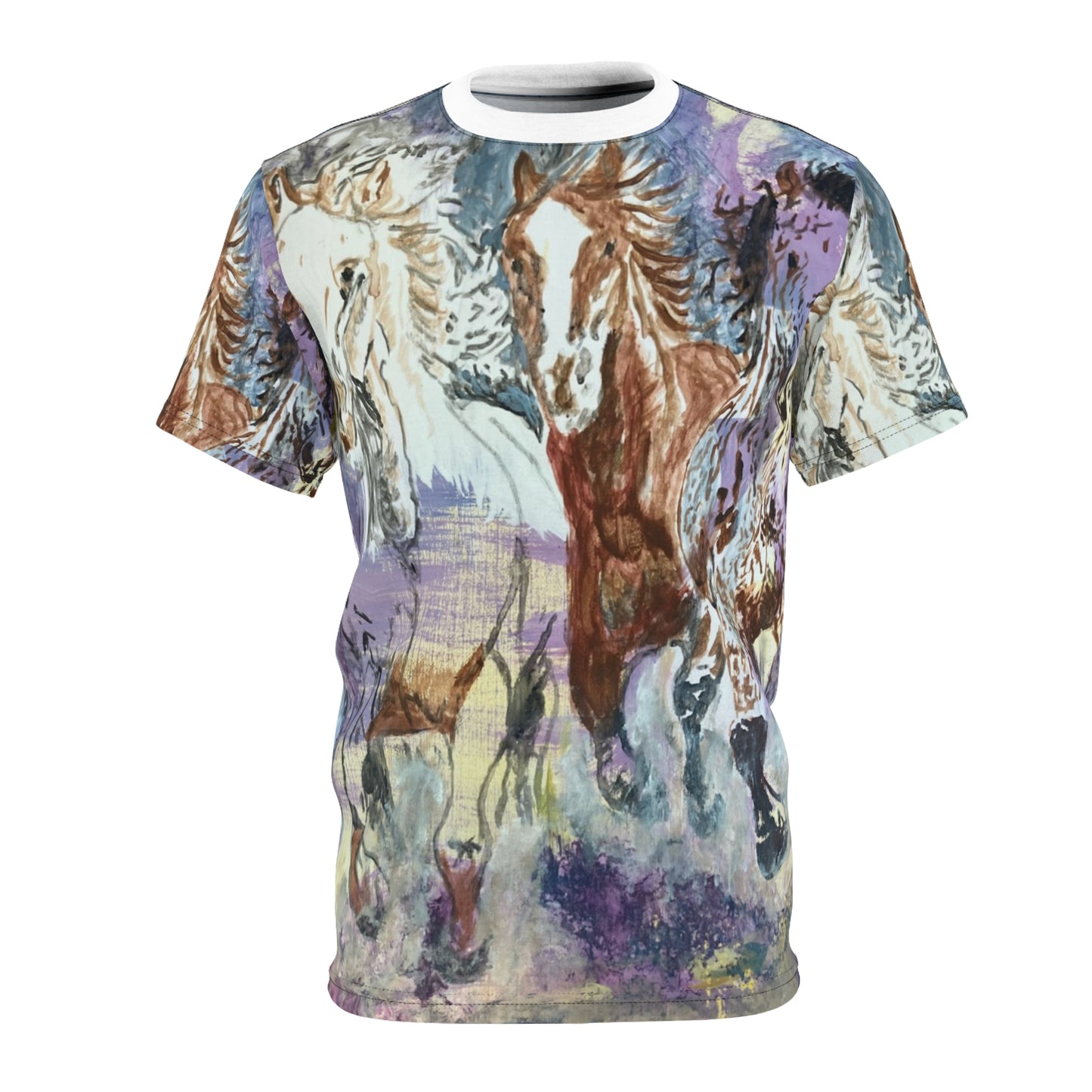 "Free as the Breeze" Unisex Tee, Horse Lovers Gift, Equestrian Apparel, Unique Graphic T-Shirt, Animal Art Clothing