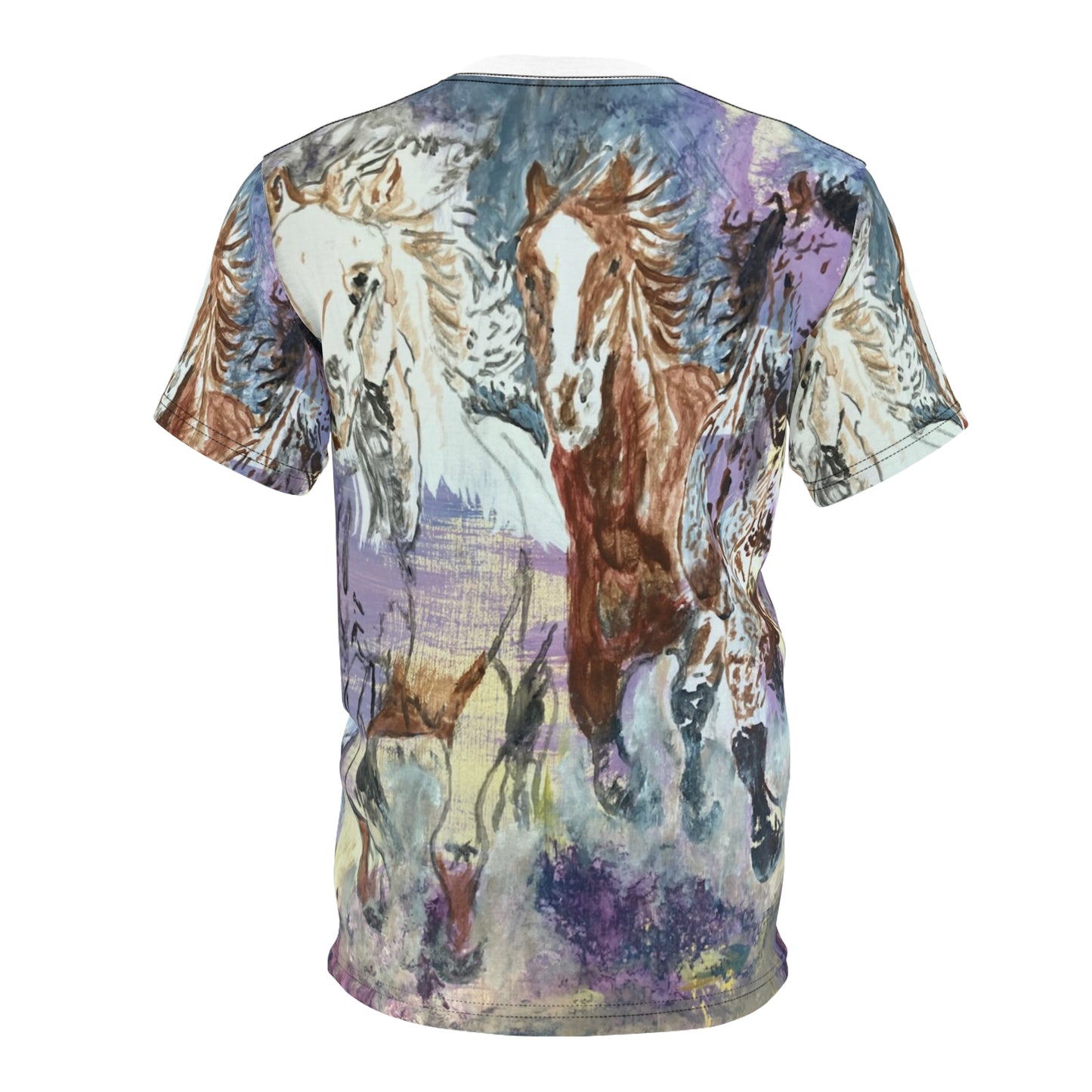 "Free as the Breeze" Unisex Tee, Horse Lovers Gift, Equestrian Apparel, Unique Graphic T-Shirt, Animal Art Clothing