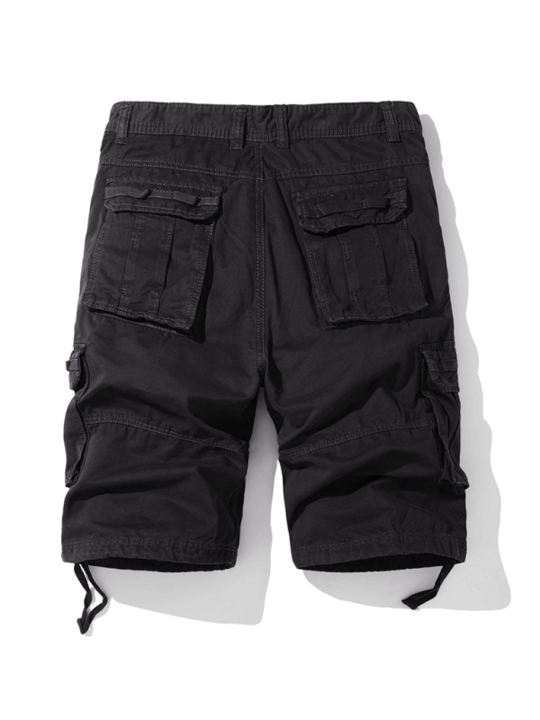 Men’s American Retro Cargo Shorts with Multi-Pockets, 6 Colors