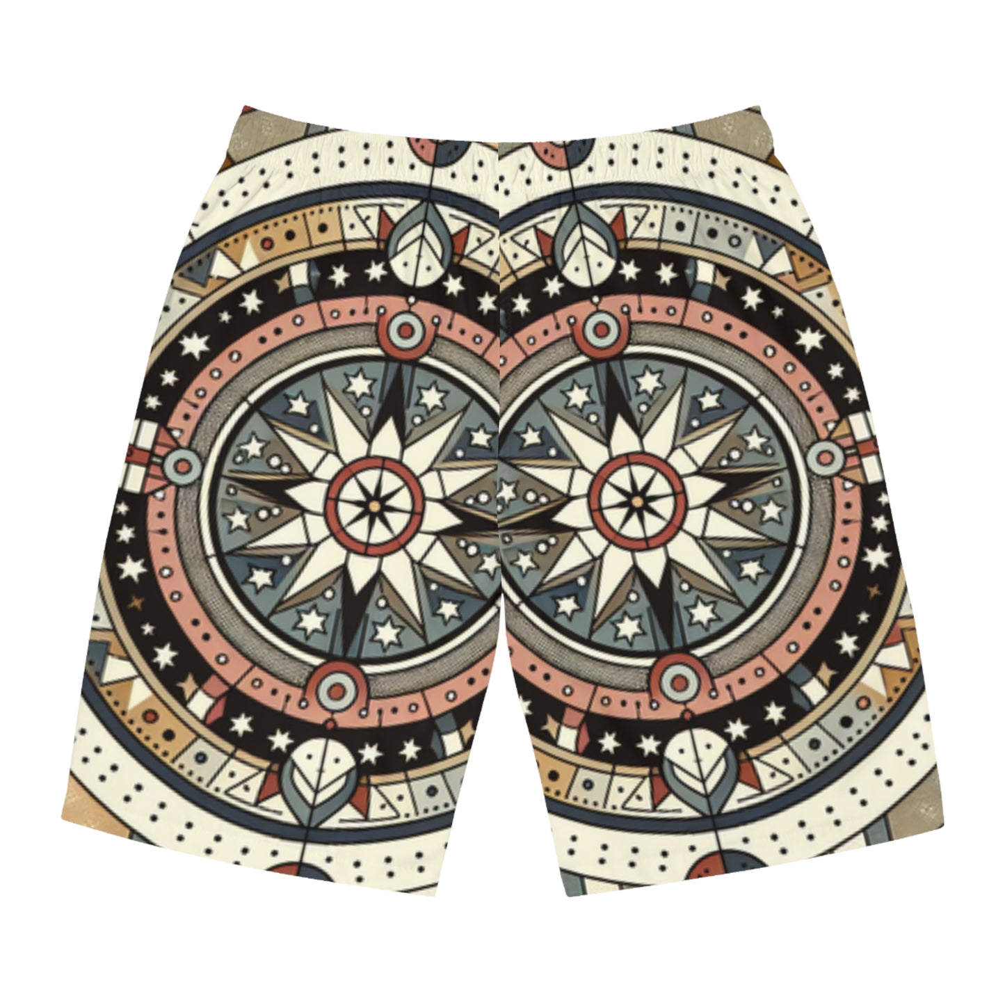 Sandstone, Men's Board Shorts (AOP)