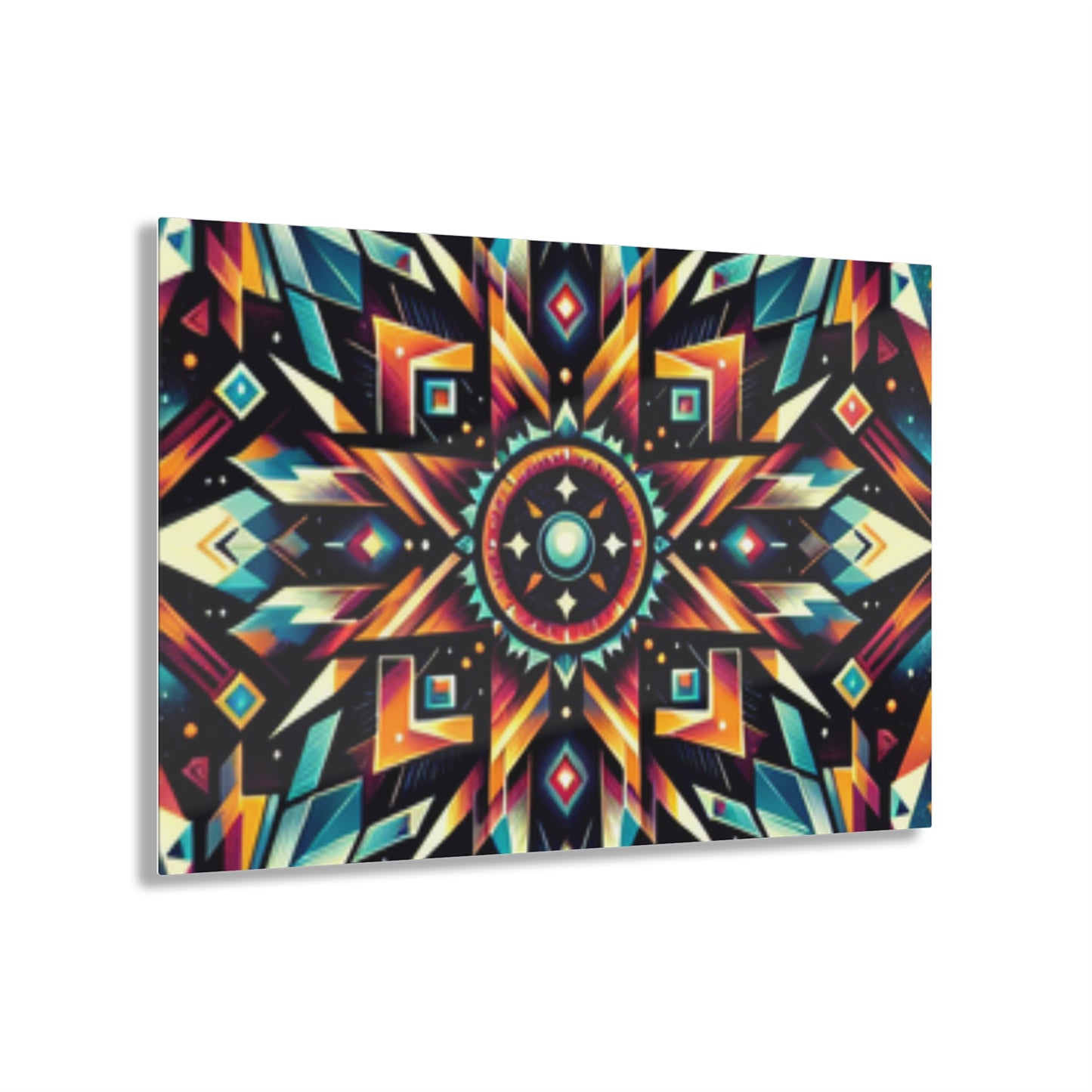 Geometric Tribal, Acrylic Prints