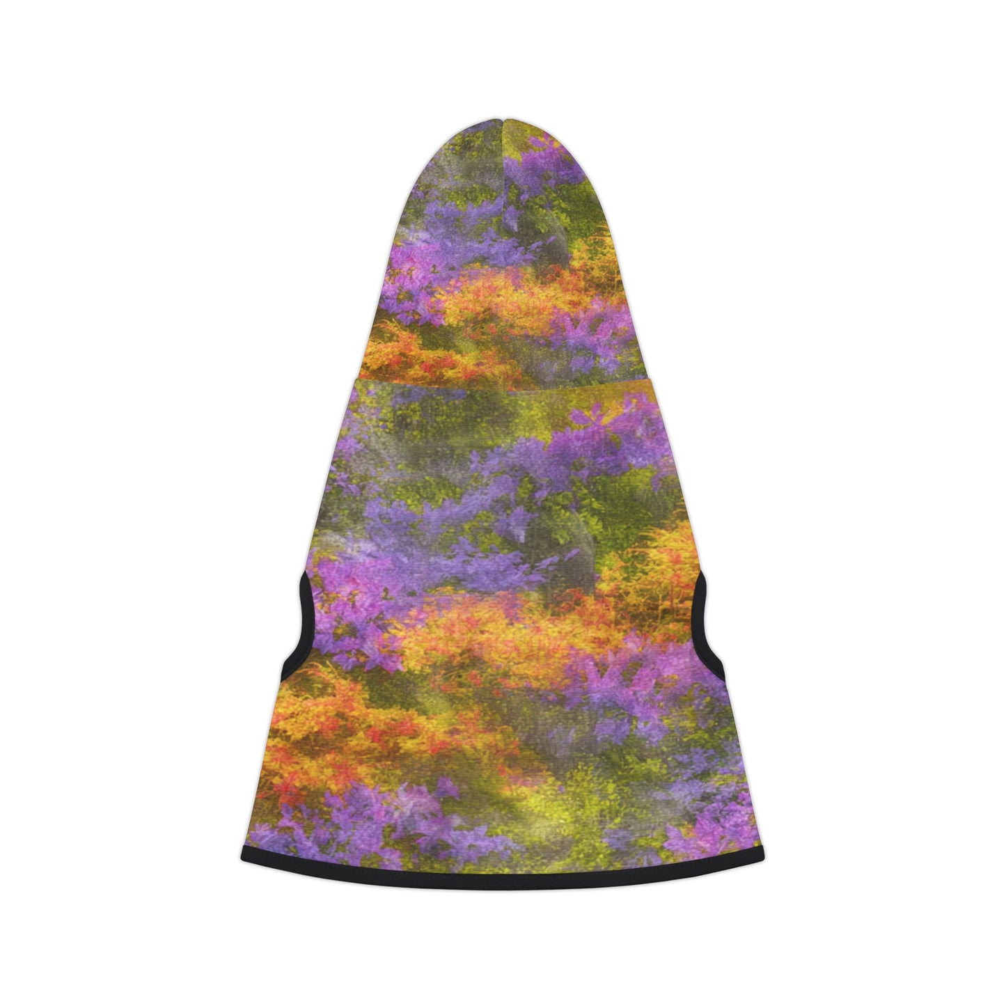 Lavender Gold Bloom, Pet Hoodie | Colorful Dog Sweater, Cozy Pet Apparel, Trendy Dog Clothes, Warm Furry Outfit, Pet Fashion Gift