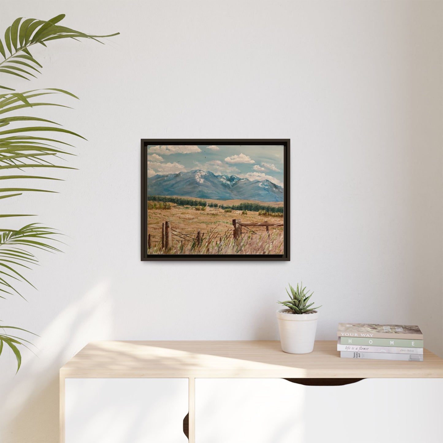 Framed Art Print, Scenic Landscape Wall Decor, Rustic Home Decor, Gift for Nature Lovers, Farmhouse Style, Office Artwork