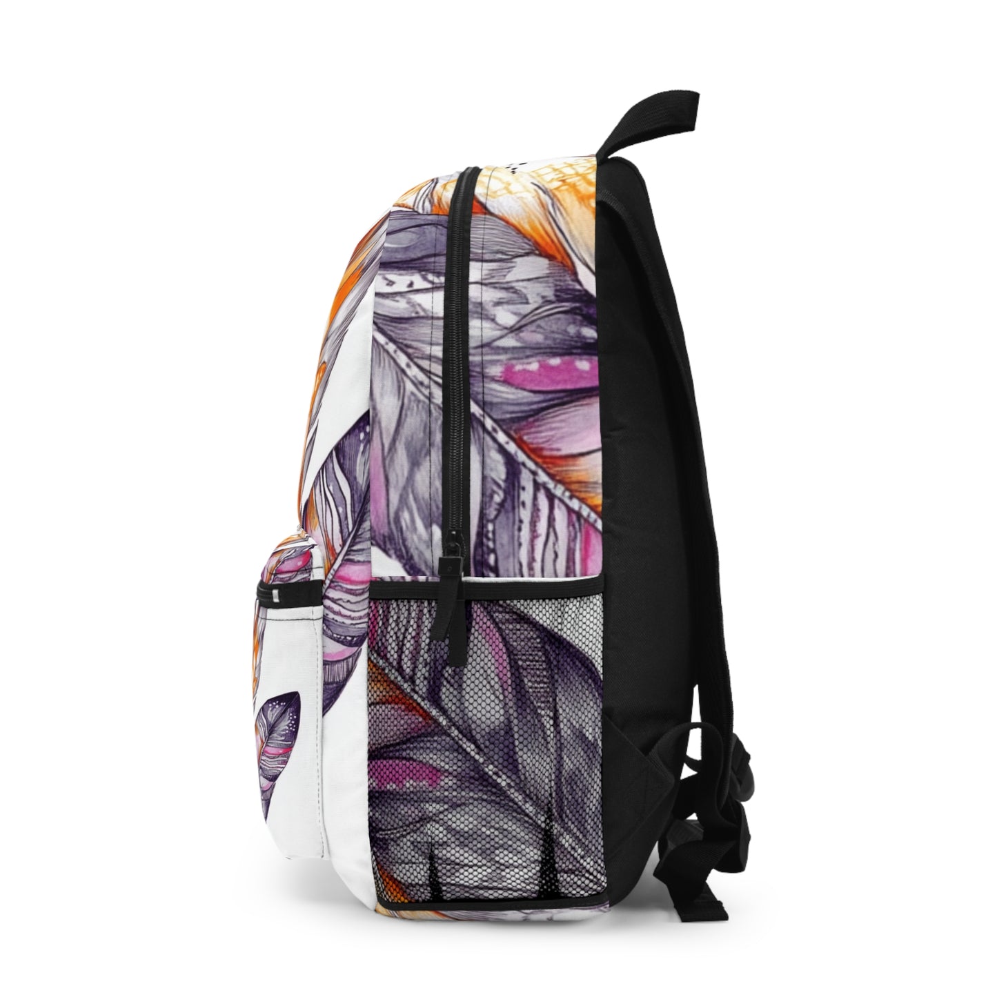 White Feather, Backpack