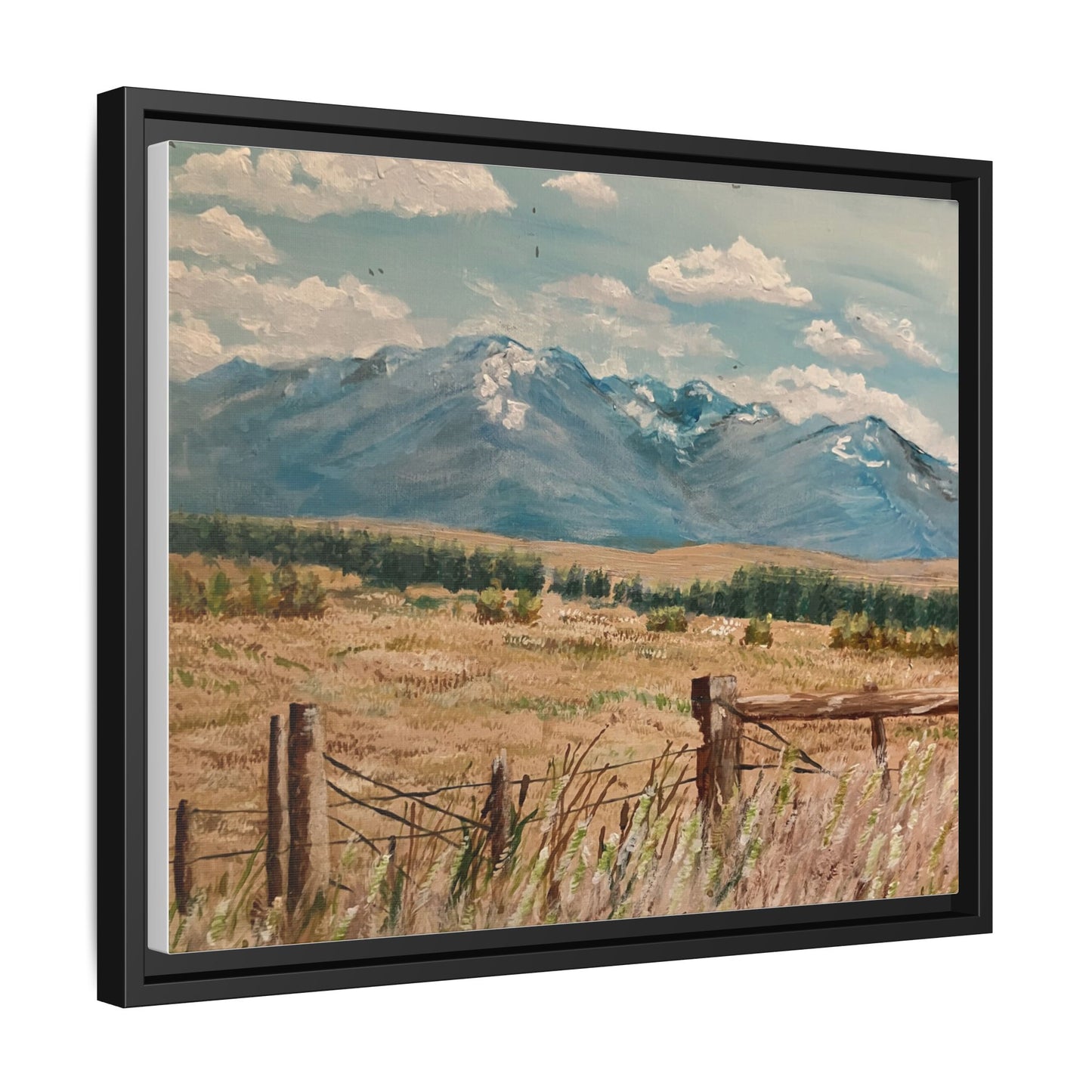 Framed Art Print, Scenic Landscape Wall Decor, Rustic Home Decor, Gift for Nature Lovers, Farmhouse Style, Office Artwork