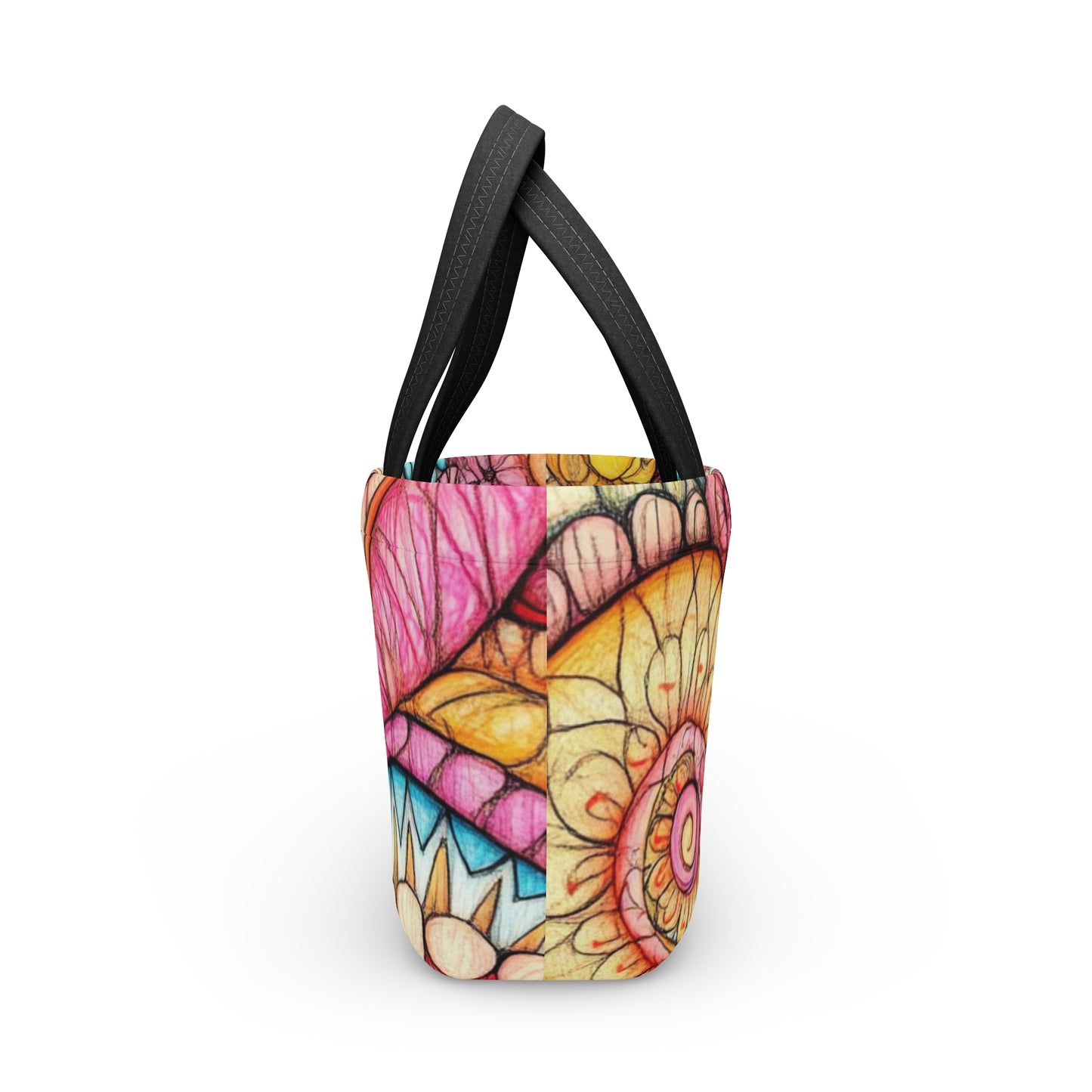 Abstract Seashell, Lunch Bag