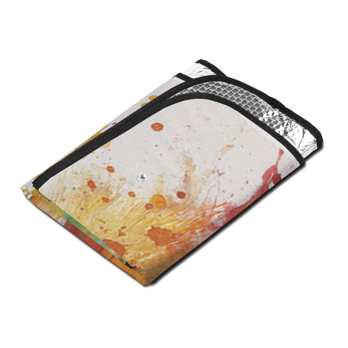 Soul of a Lion, Lion Watercolor Car Sun Shade — Vibrant Animal Face Windshield Protector