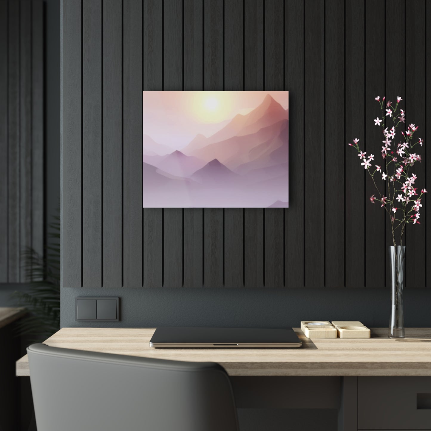 Purple Mountains, Acrylic Prints