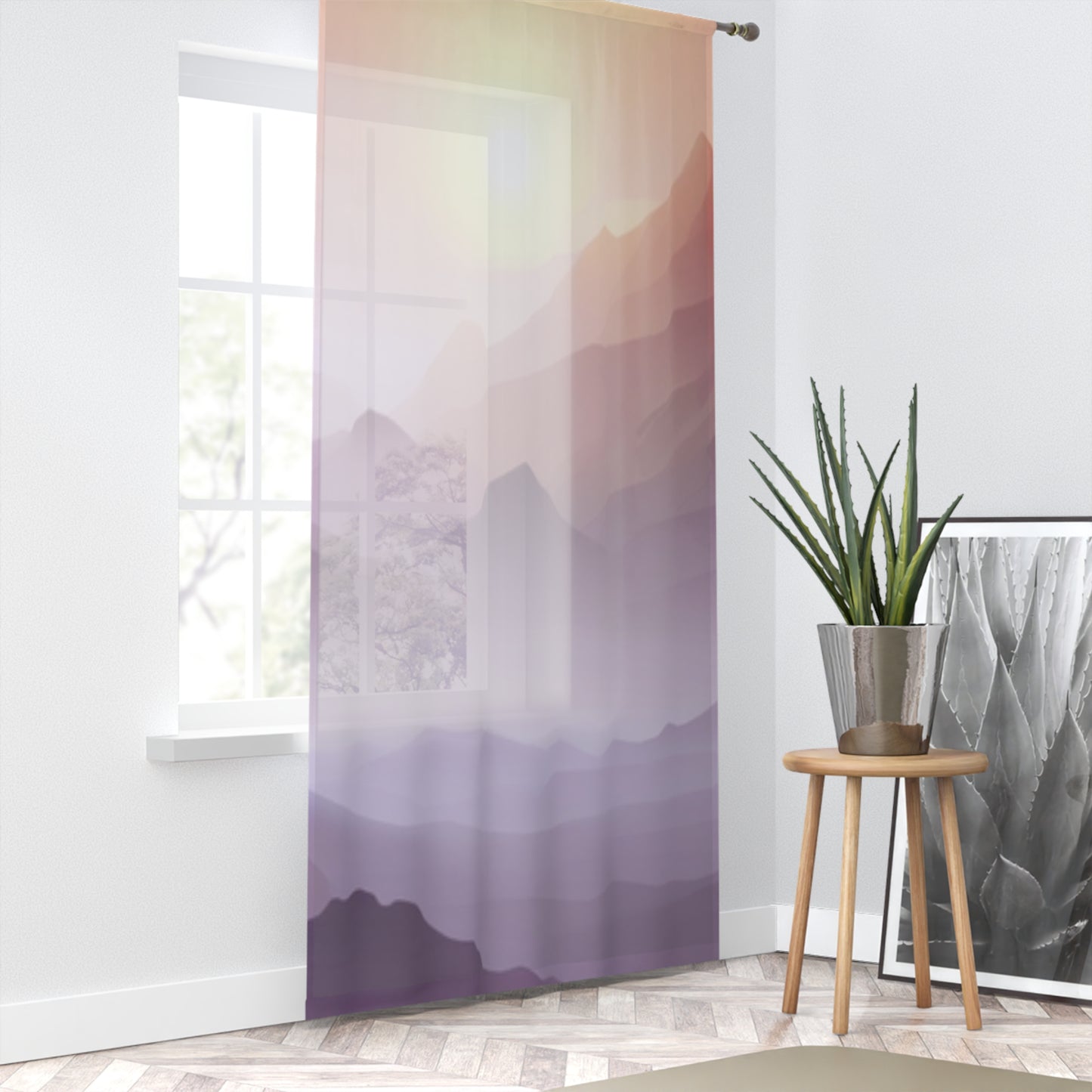 Purple Mountains, Window Curtain