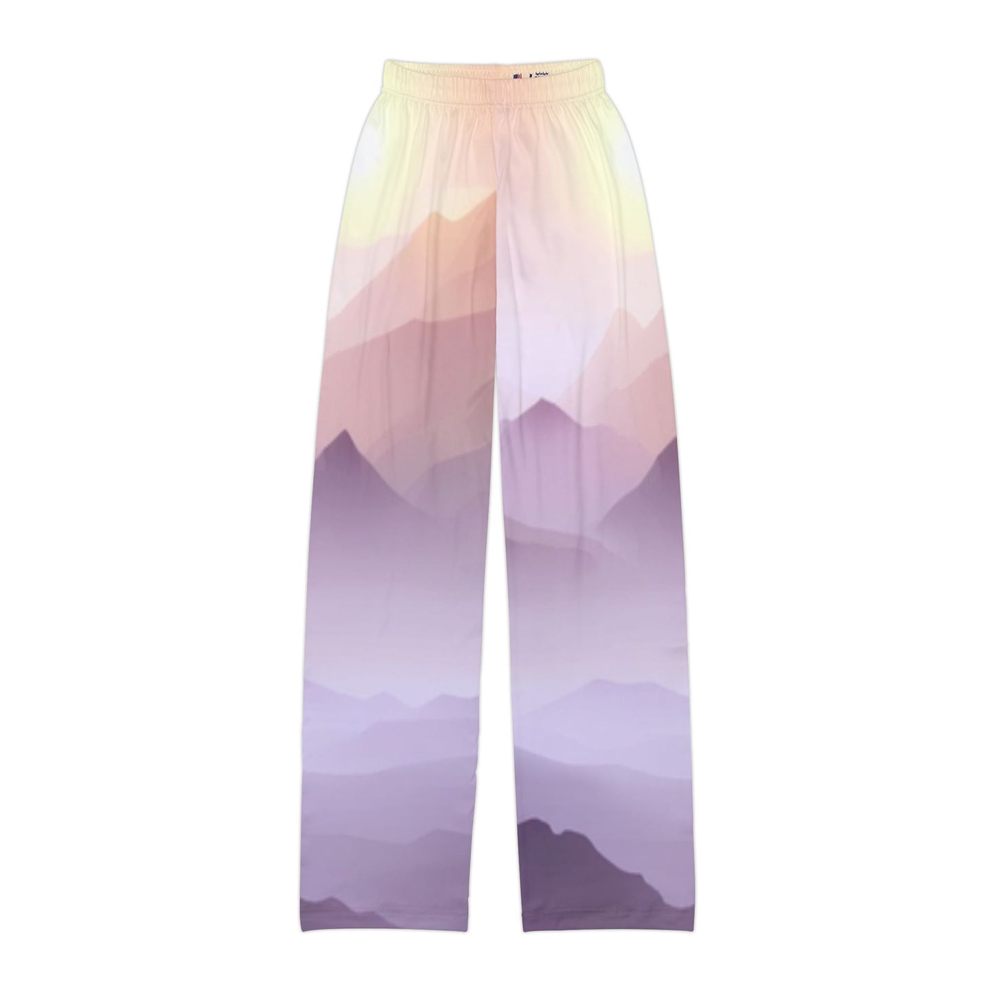 Purple Mountains, Unisex Kids Pajama Pants (AOP)