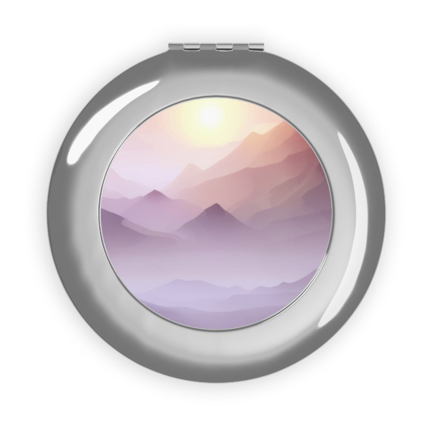 Purple Mountains, Compact Travel Mirror