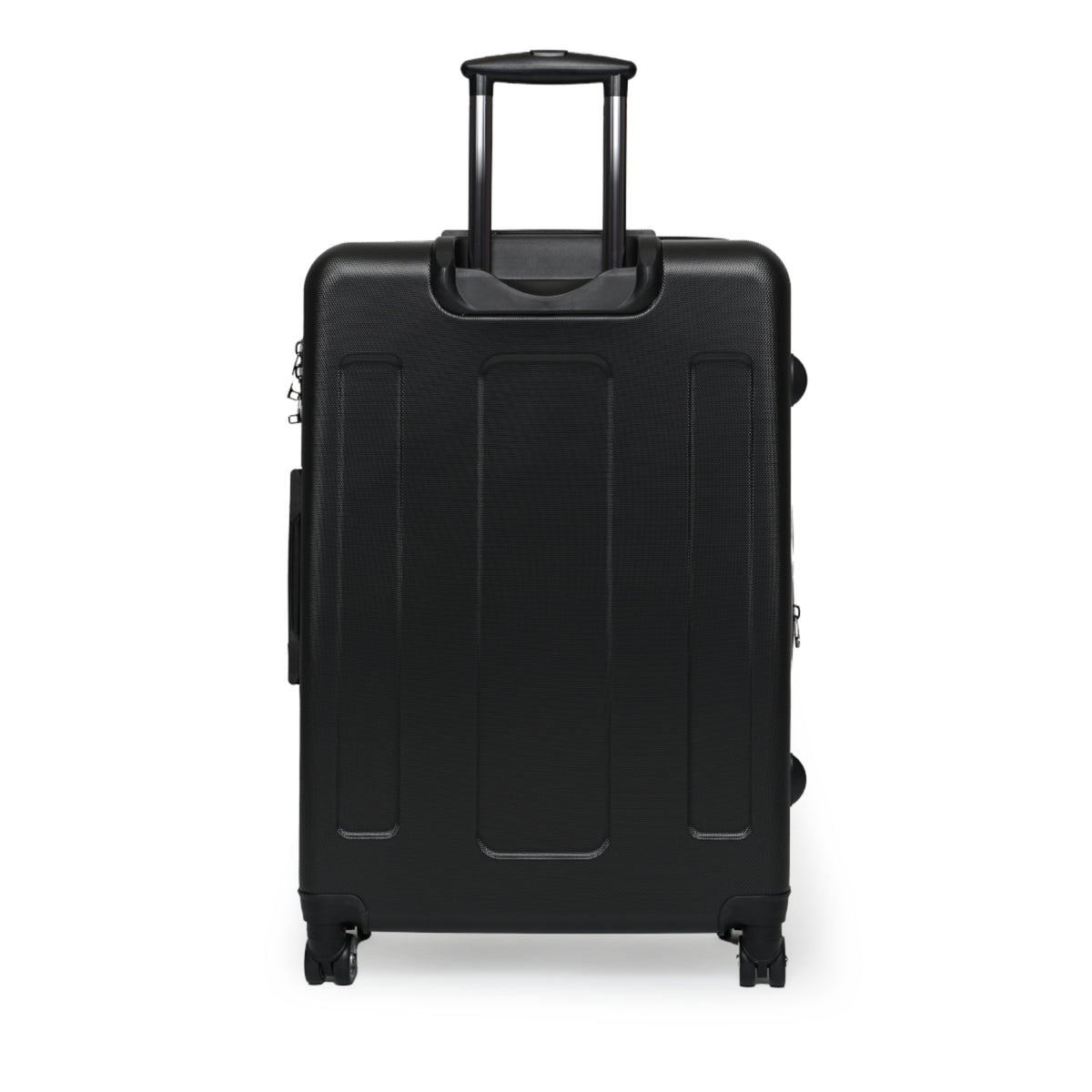 Vintage Golden Cadillac= Unique Easy Identify Travel Suitcase -Roundtrip Carry-On Suitcase — Classic Retro Car Travel Luggage