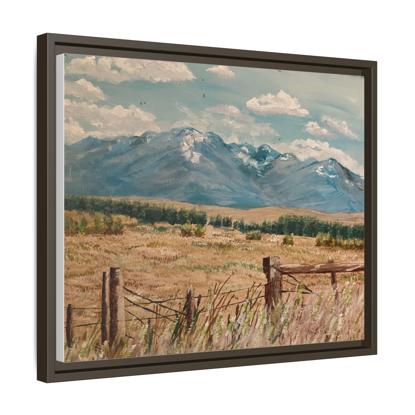 Framed Art Print, Scenic Landscape Wall Decor, Rustic Home Decor, Gift for Nature Lovers, Farmhouse Style, Office Artwork