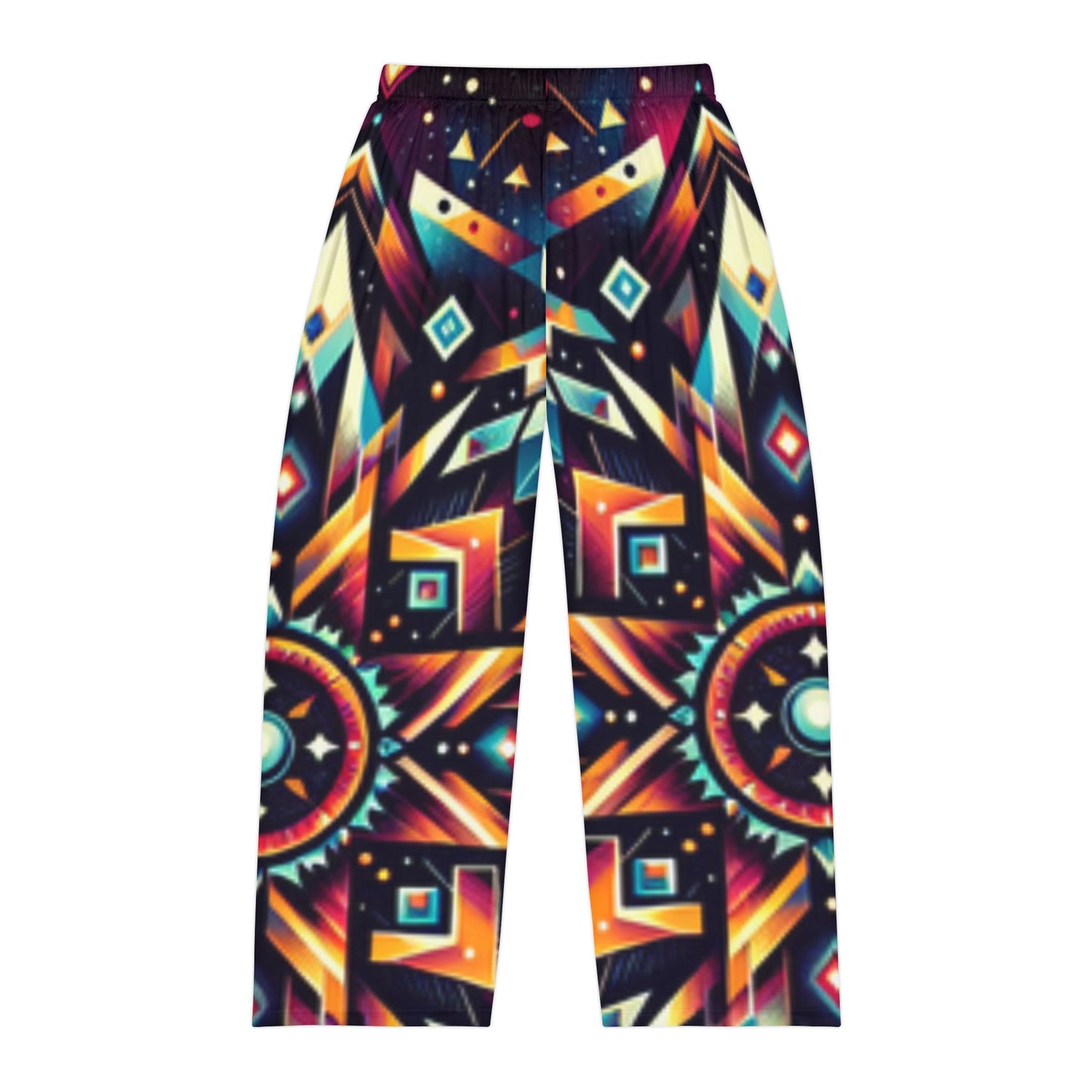 Geometric Tribal, Men's Pajama Pants (AOP)