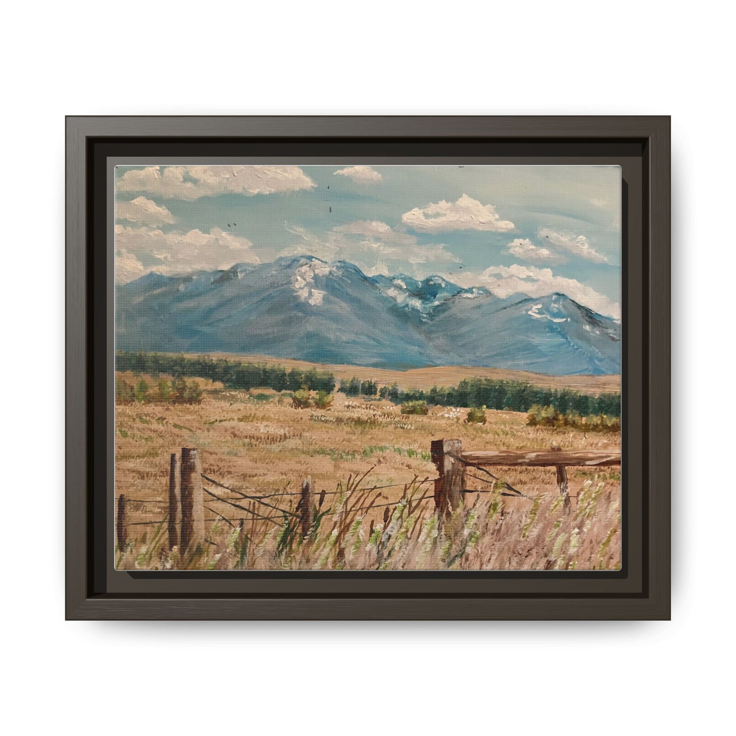 Framed Art Print, Scenic Landscape Wall Decor, Rustic Home Decor, Gift for Nature Lovers, Farmhouse Style, Office Artwork