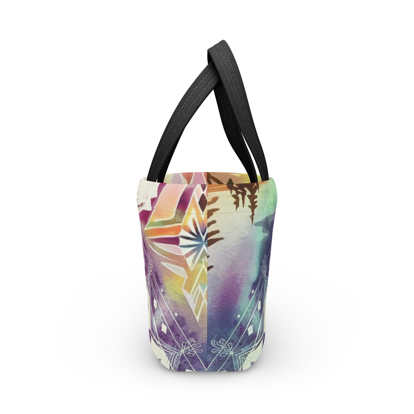 Geometric Pastel Rainbow, Lunch Bag