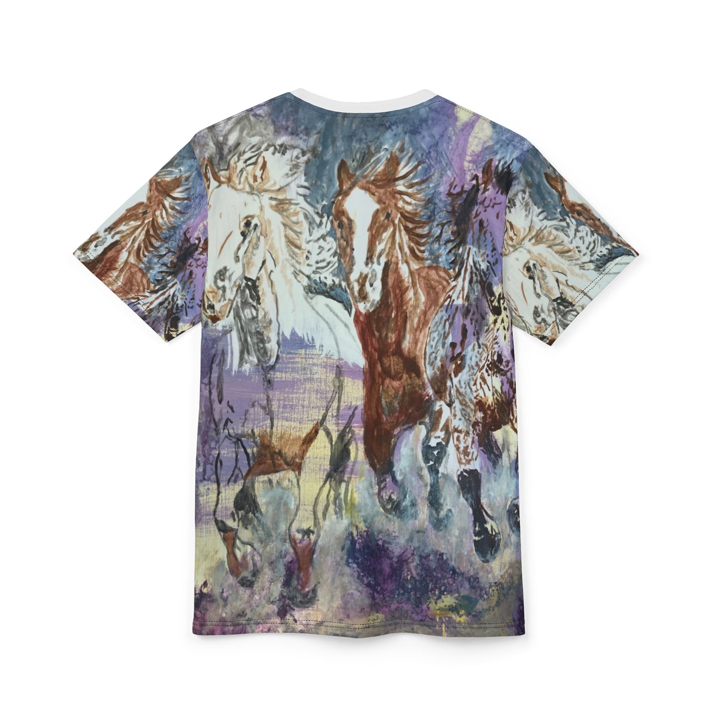 "Free as the Breeze" Unisex Tee, Horse Lovers Gift, Equestrian Apparel, Unique Graphic T-Shirt, Animal Art Clothing
