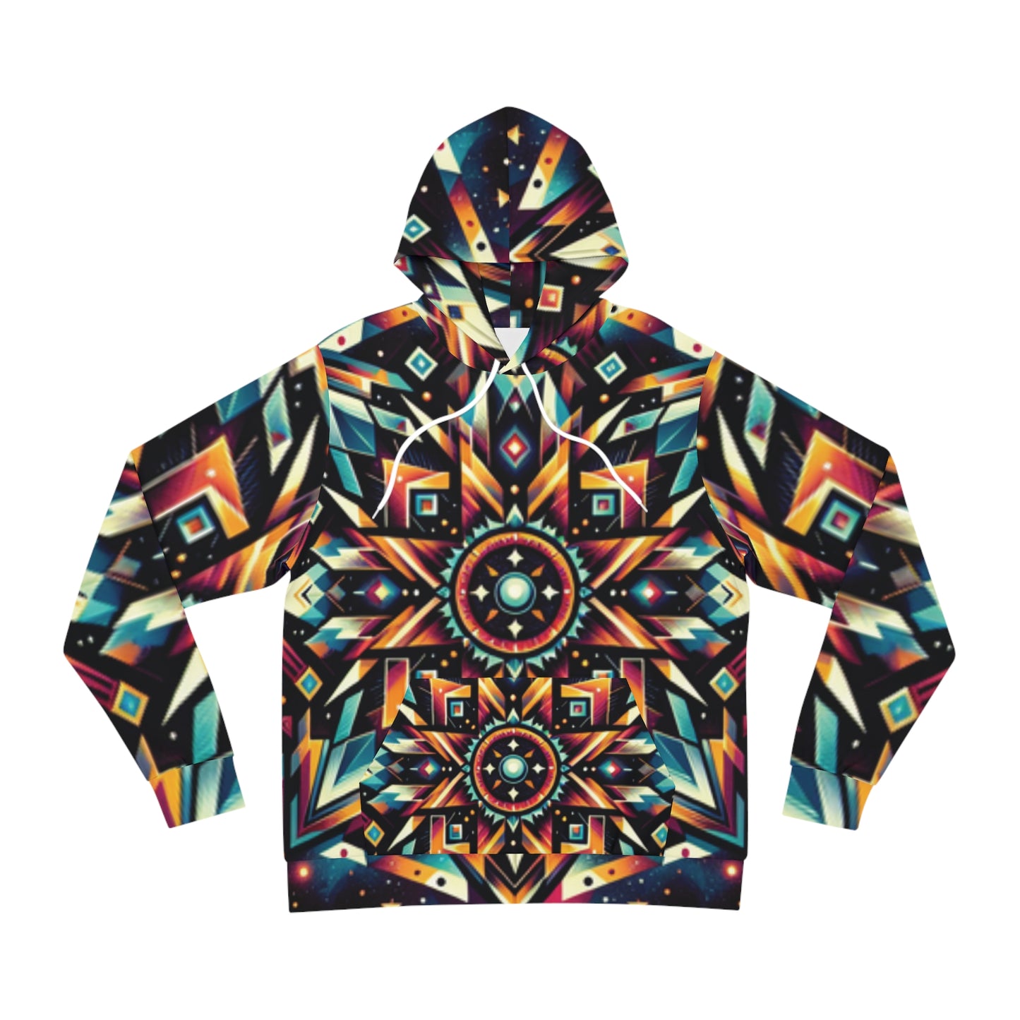 Geometric Tribal,  Unisex Fashion Hoodie (AOP)