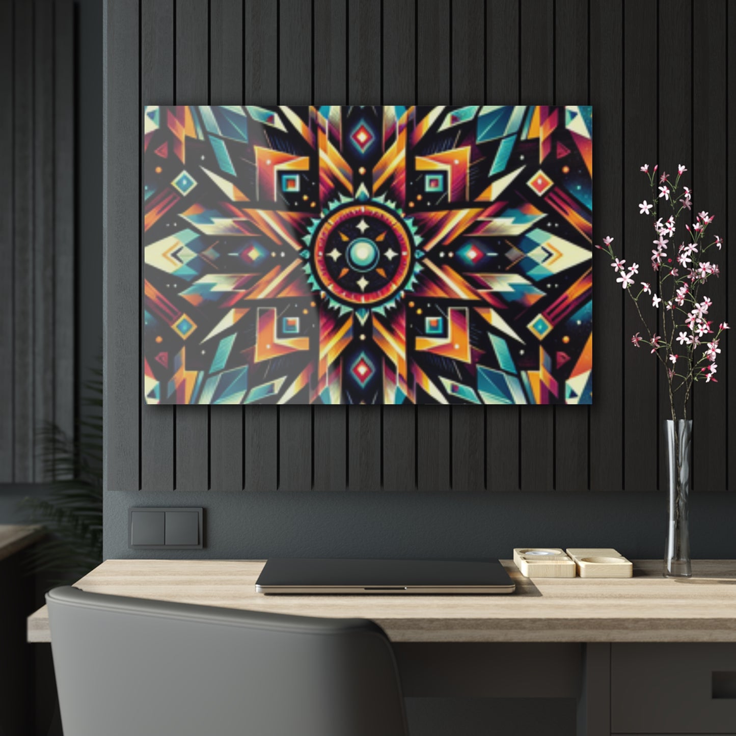 Geometric Tribal, Acrylic Prints