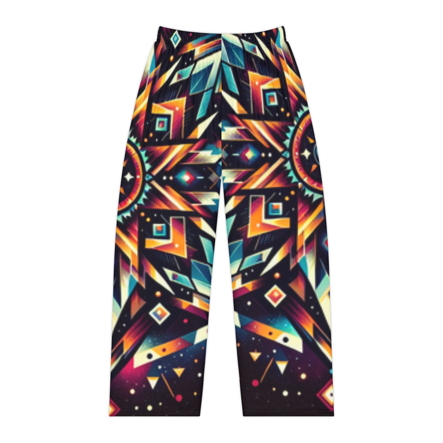 Geometric Tribal, Women's Pajama Pants (AOP)