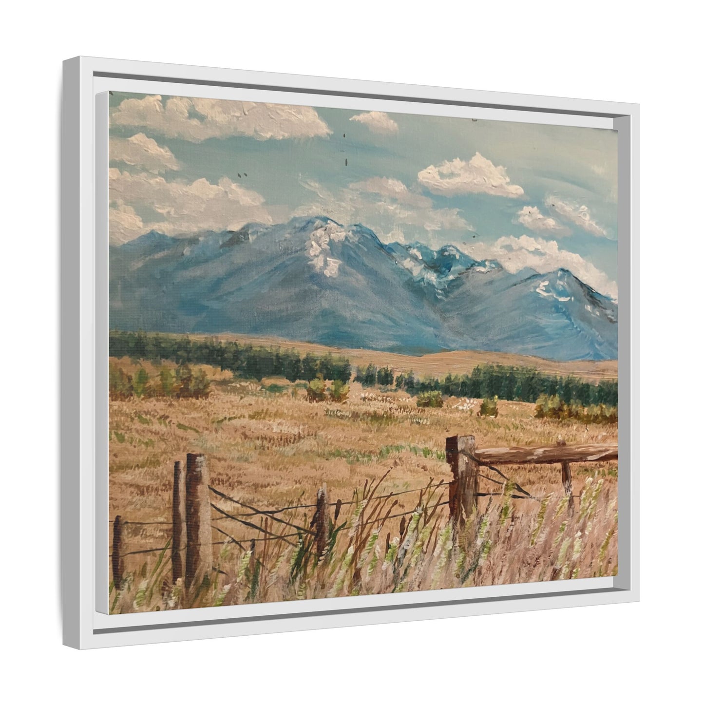 Framed Art Print, Scenic Landscape Wall Decor, Rustic Home Decor, Gift for Nature Lovers, Farmhouse Style, Office Artwork