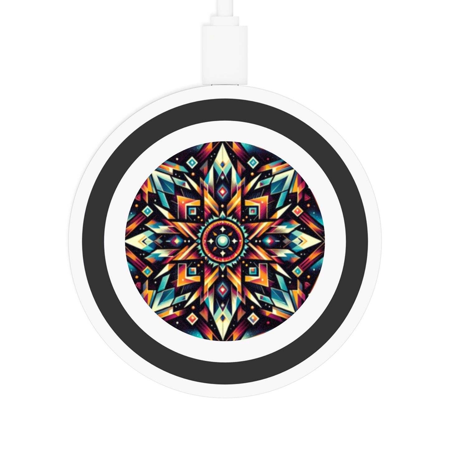 Geometric Tribal, Quake Wireless Charging Pad