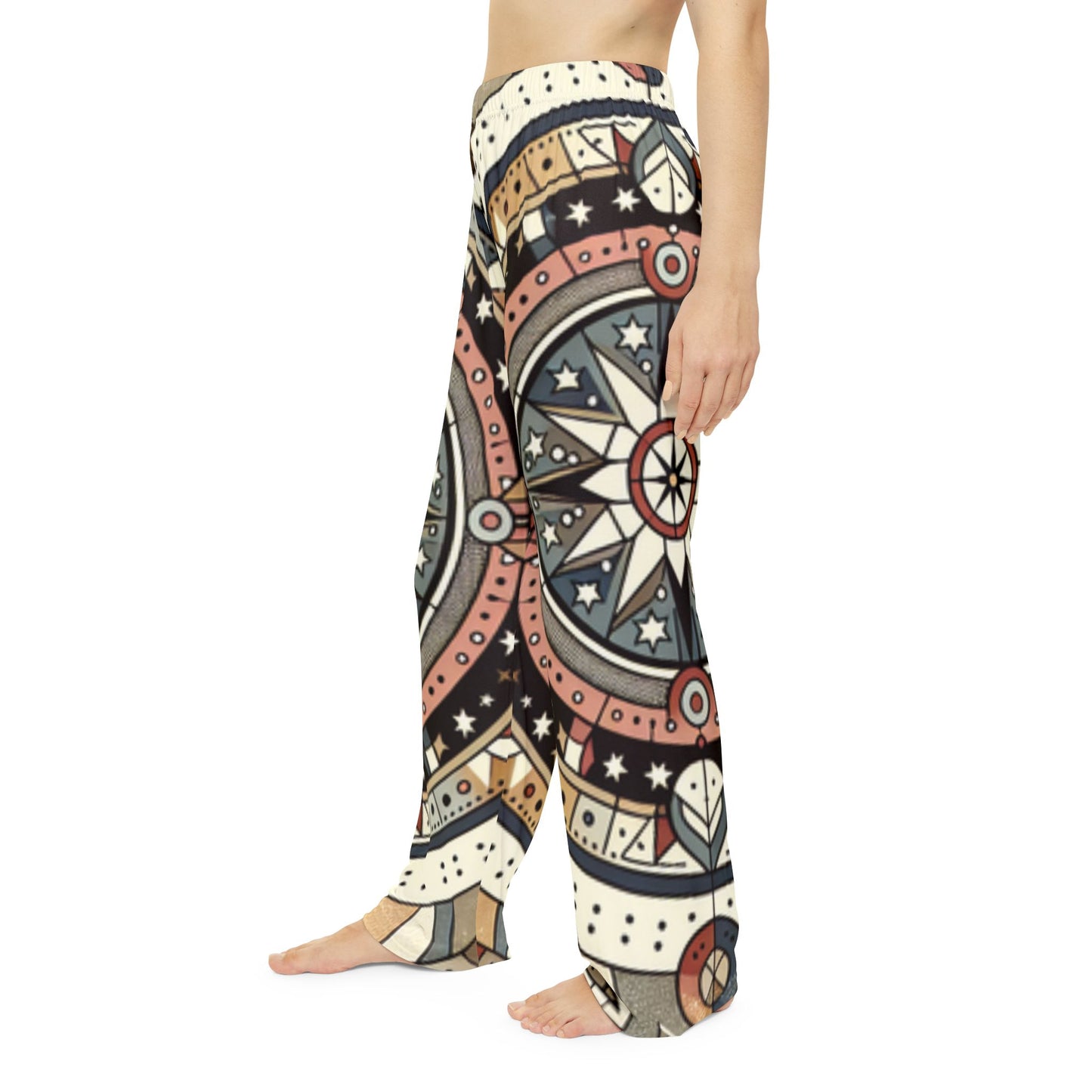 Sandstone, Women's Pajama Pants (AOP)