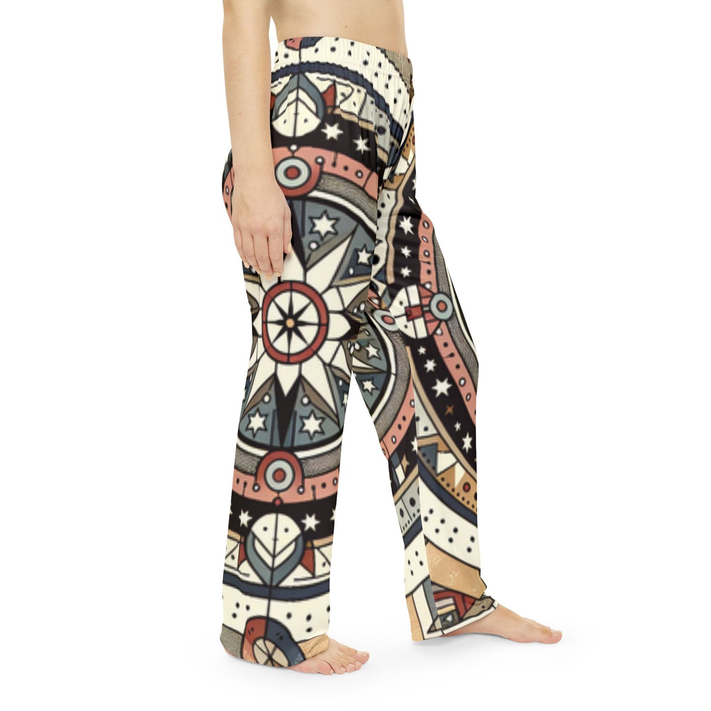 Sandstone, Women's Pajama Pants (AOP)