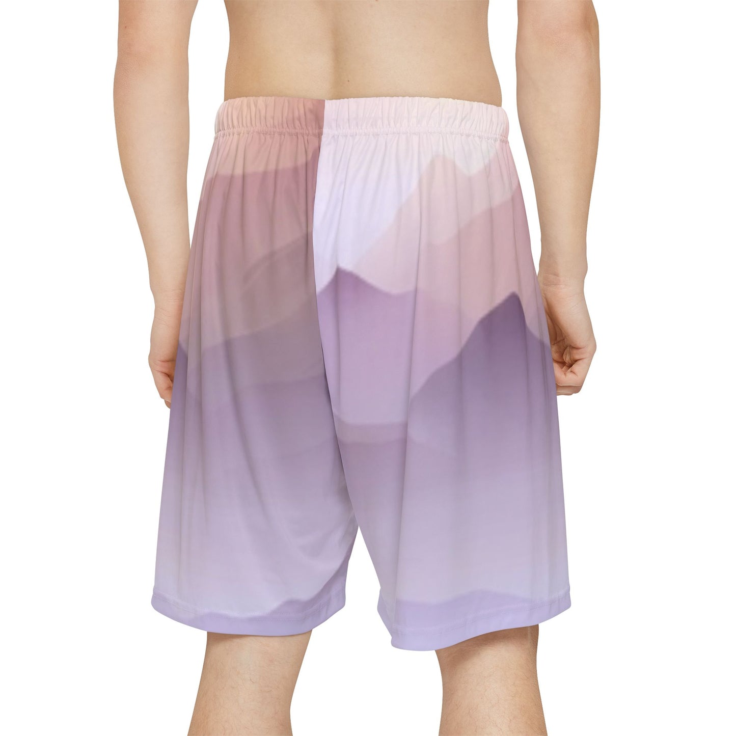 Purple Mountains, Men’s Sports Shorts (AOP)