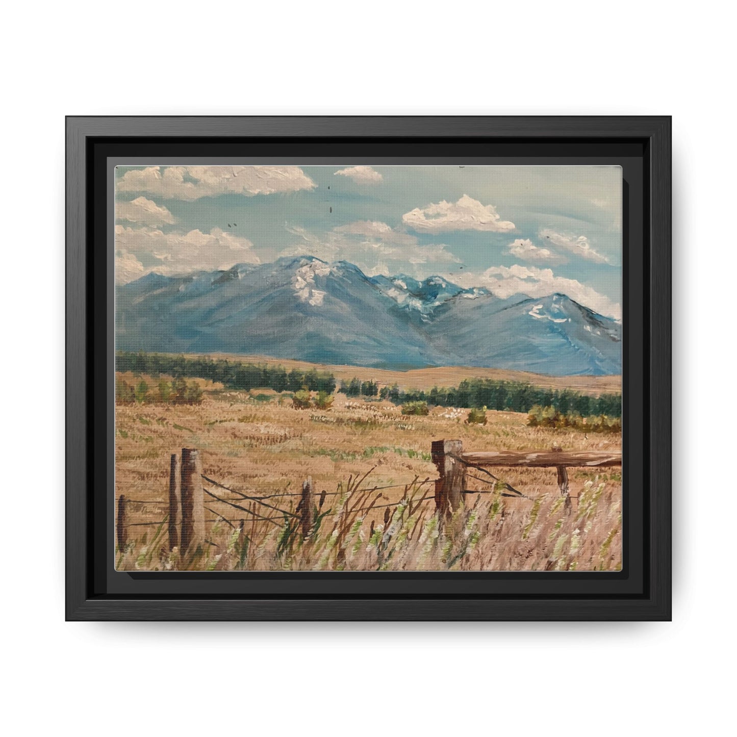 Framed Art Print, Scenic Landscape Wall Decor, Rustic Home Decor, Gift for Nature Lovers, Farmhouse Style, Office Artwork