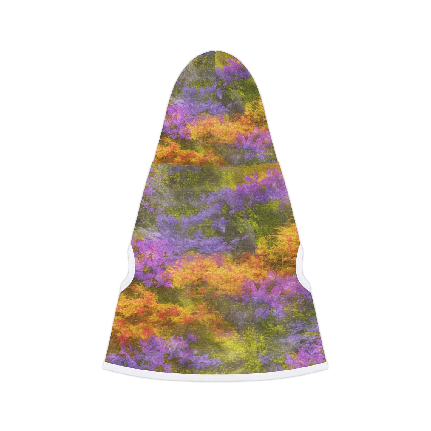 Lavender Gold Bloom, Pet Hoodie | Colorful Dog Sweater, Cozy Pet Apparel, Trendy Dog Clothes, Warm Furry Outfit, Pet Fashion Gift