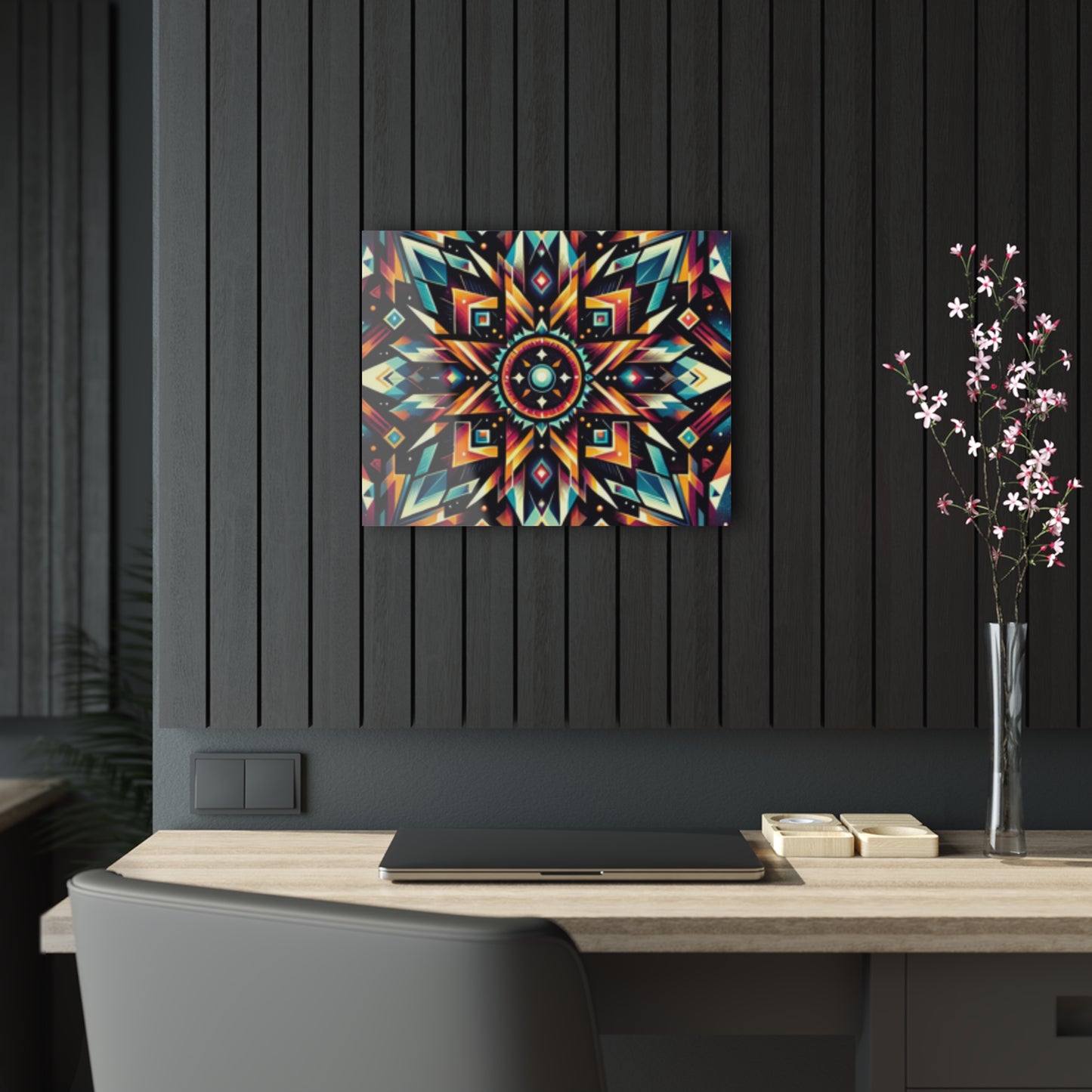 Geometric Tribal, Acrylic Prints