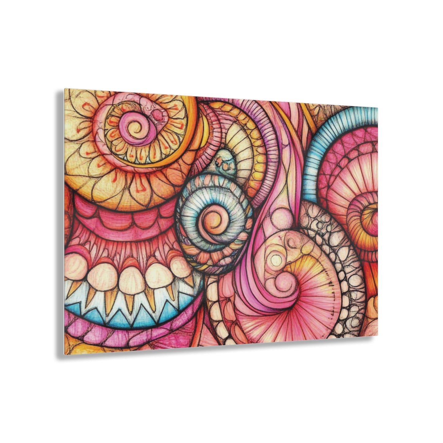 Abstract Seashell, Acrylic Prints