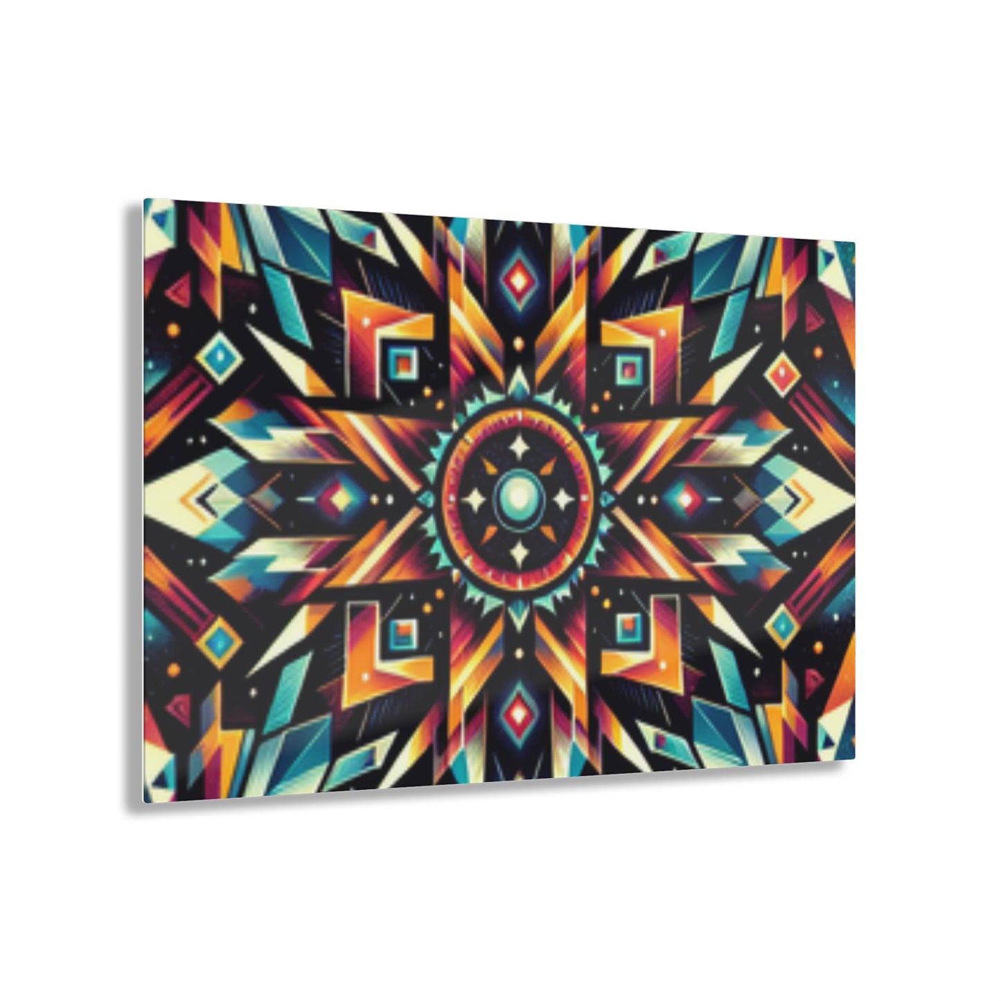 Geometric Tribal, Acrylic Prints