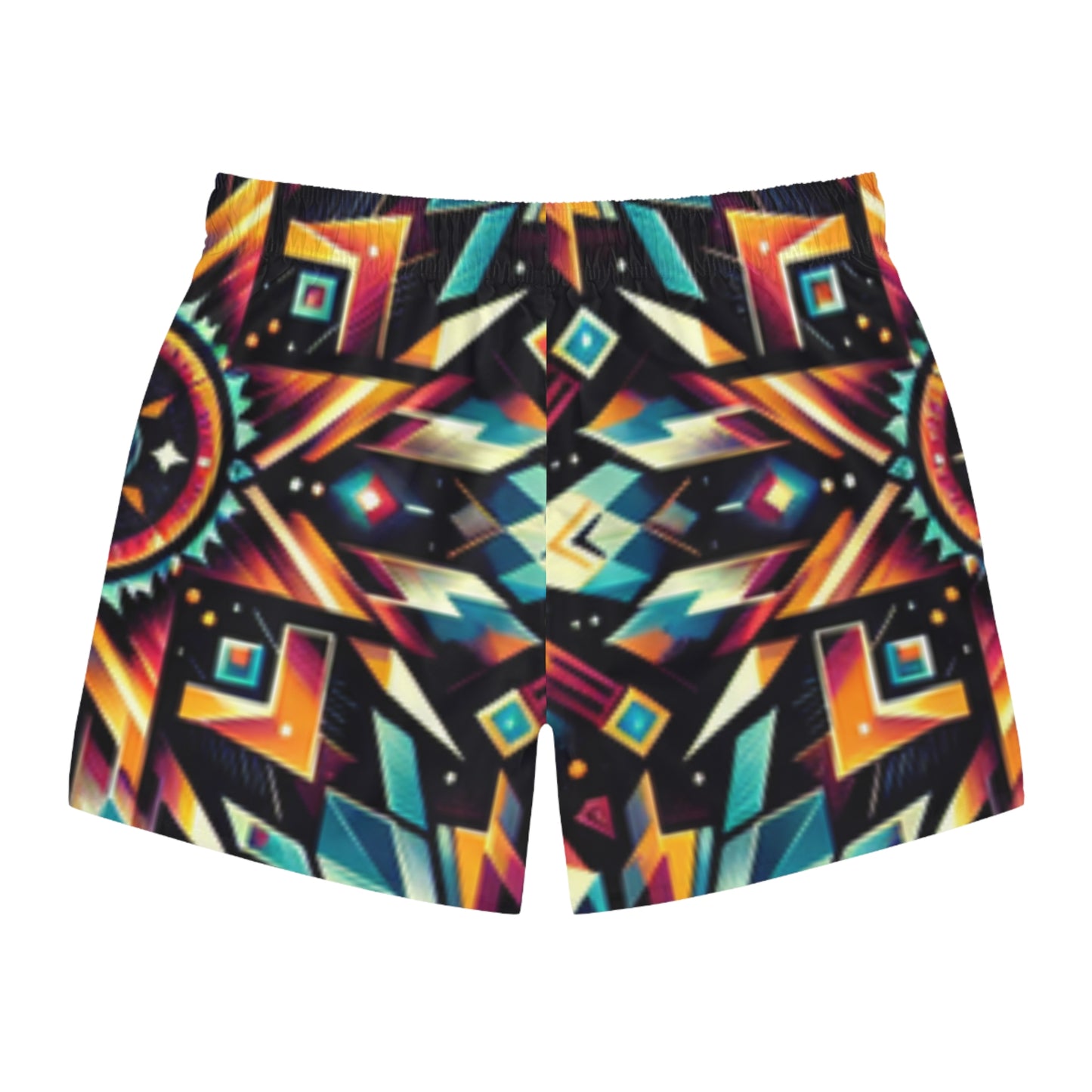 Geometric Tribal, Swim Trunks (AOP)