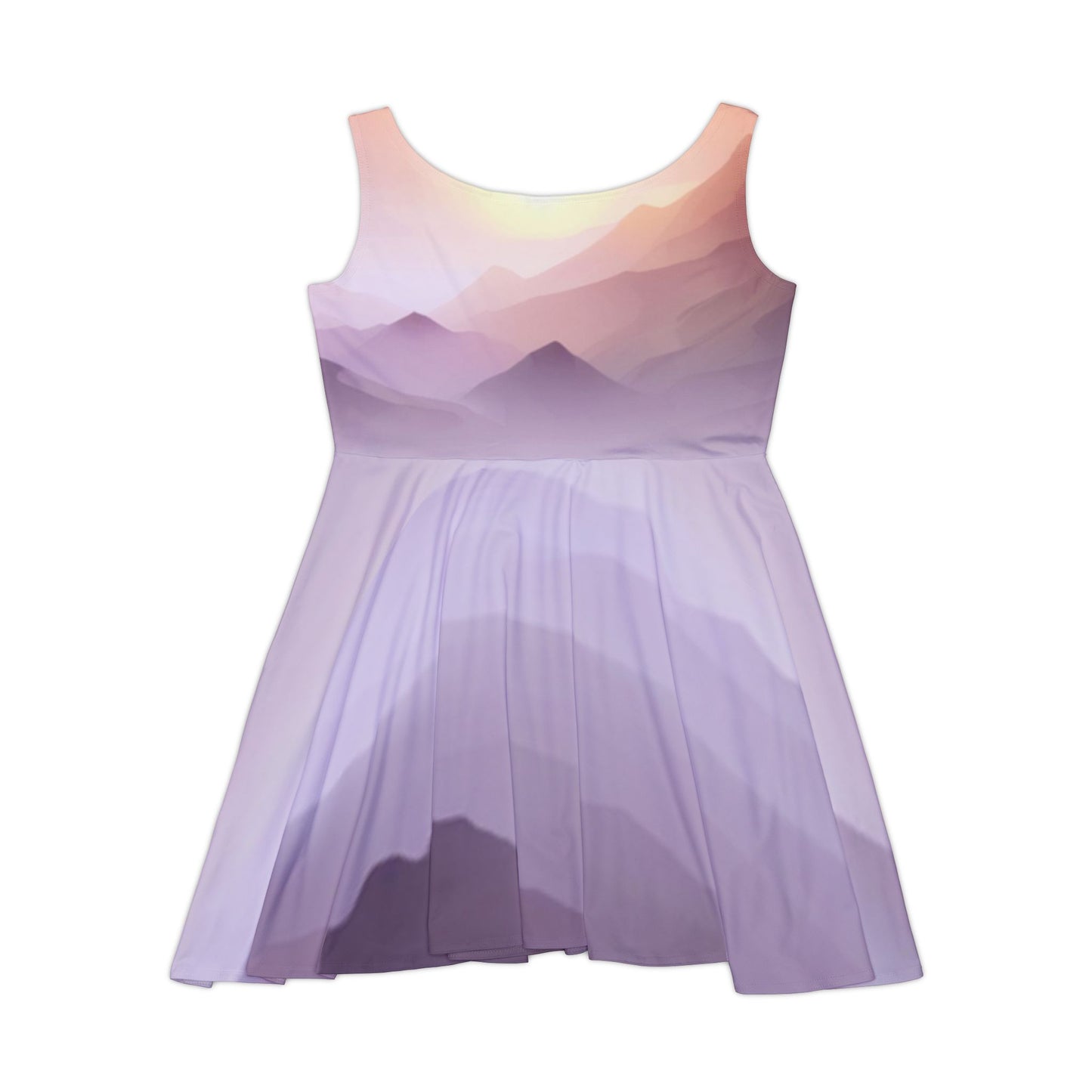 Purple Mountains, Women's Skater Dress (AOP)