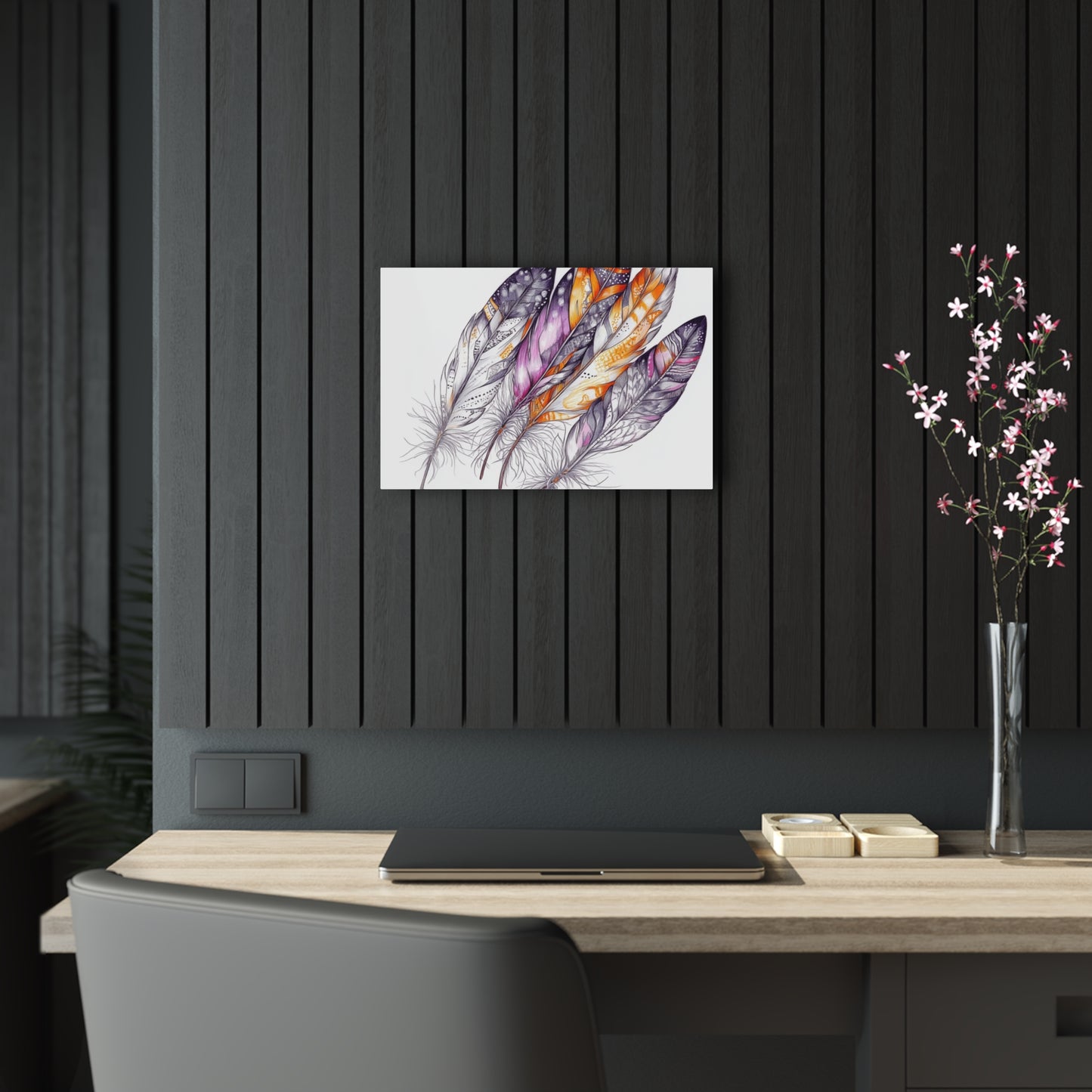 White Feather, Acrylic Prints