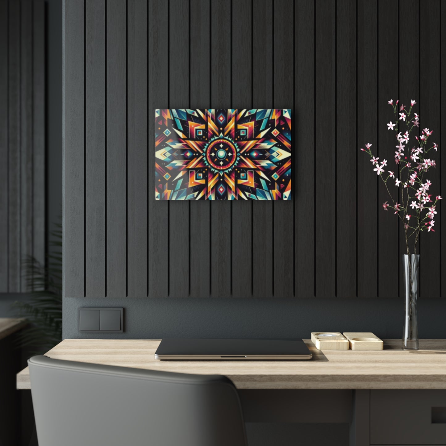 Geometric Tribal, Acrylic Prints