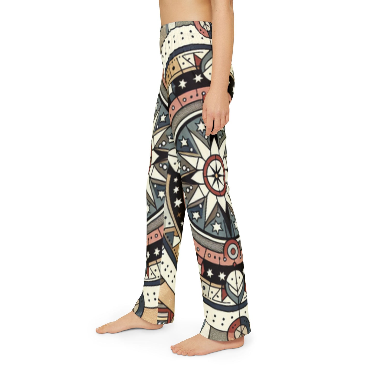 Sandstone,  Unisex Kids Pajama Pants (AOP)