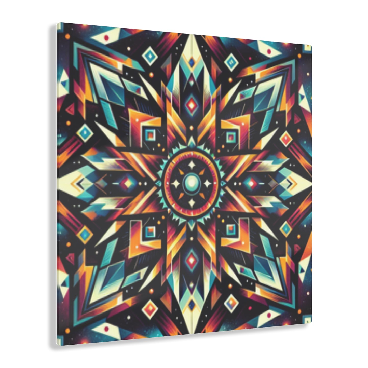 Geometric Tribal, Acrylic Prints