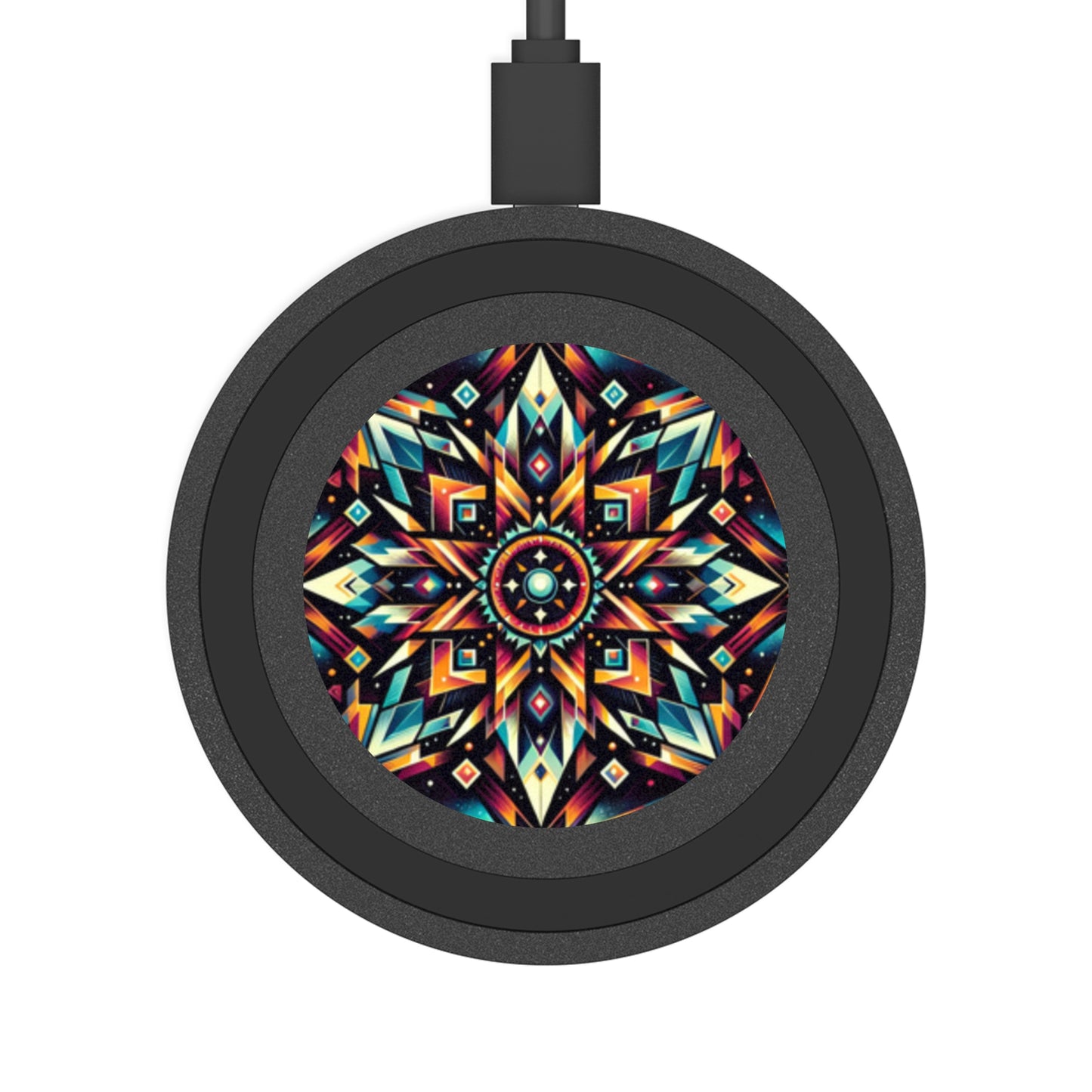 Geometric Tribal, Quake Wireless Charging Pad