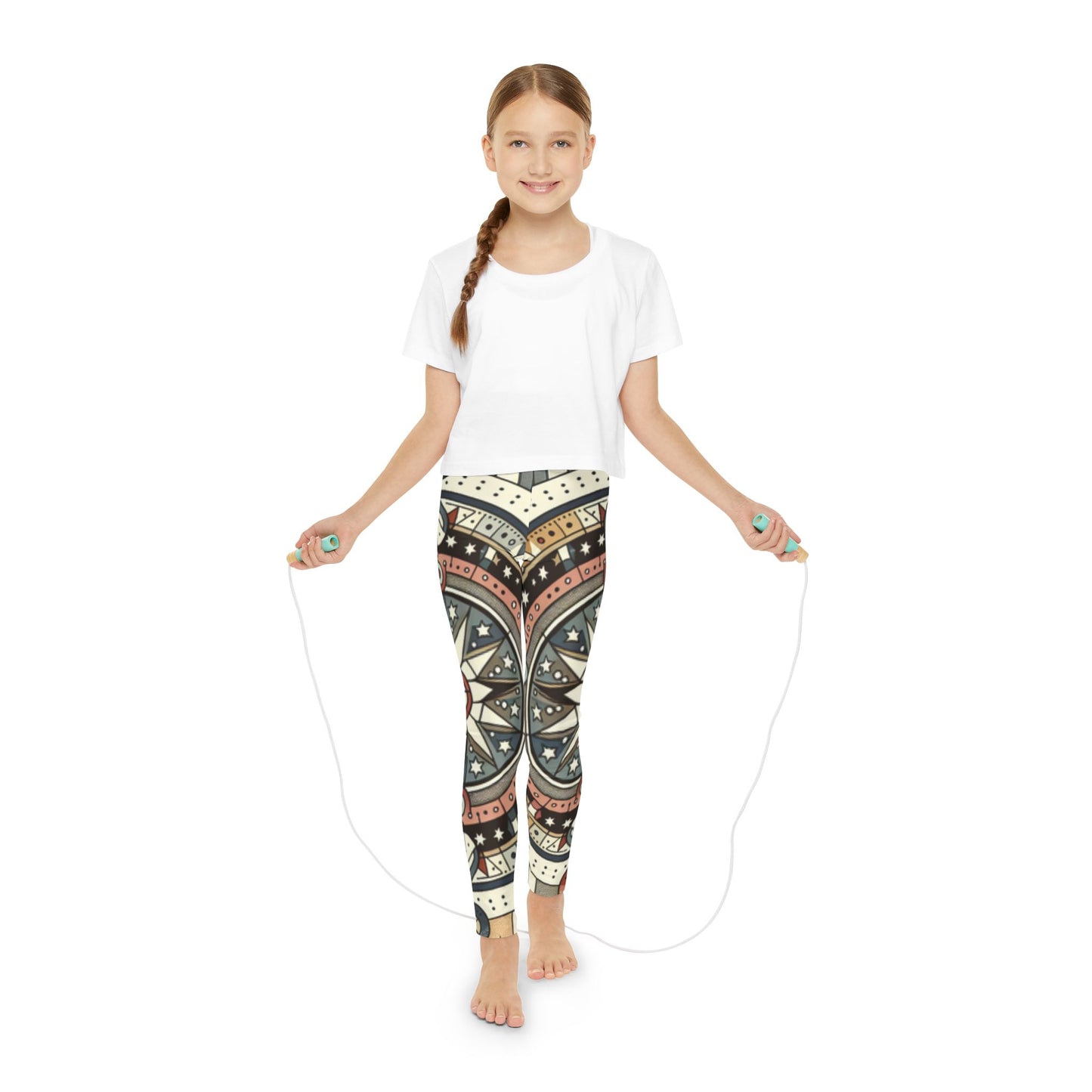 Sandstone, Unisex Youth Full-Length Leggings (AOP)