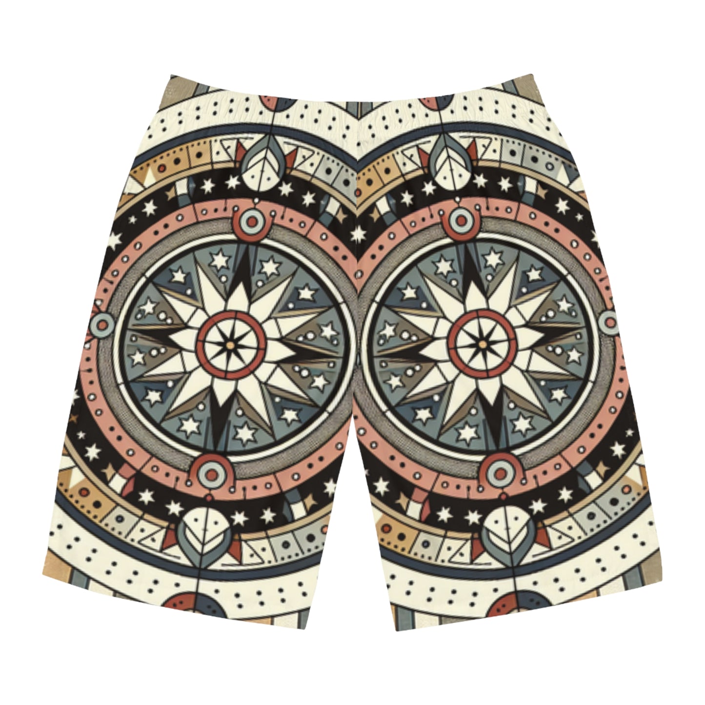 Sandstone, Men's Board Shorts (AOP)