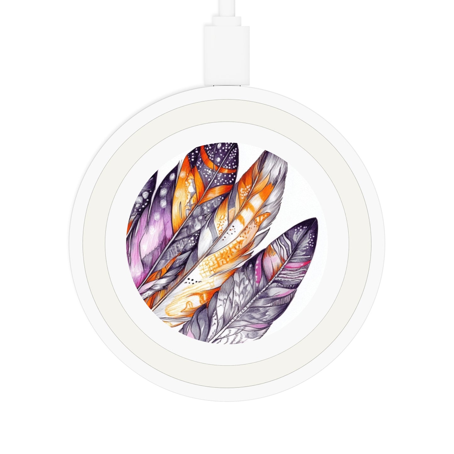 White Feathers, Quake Wireless Charging Pad