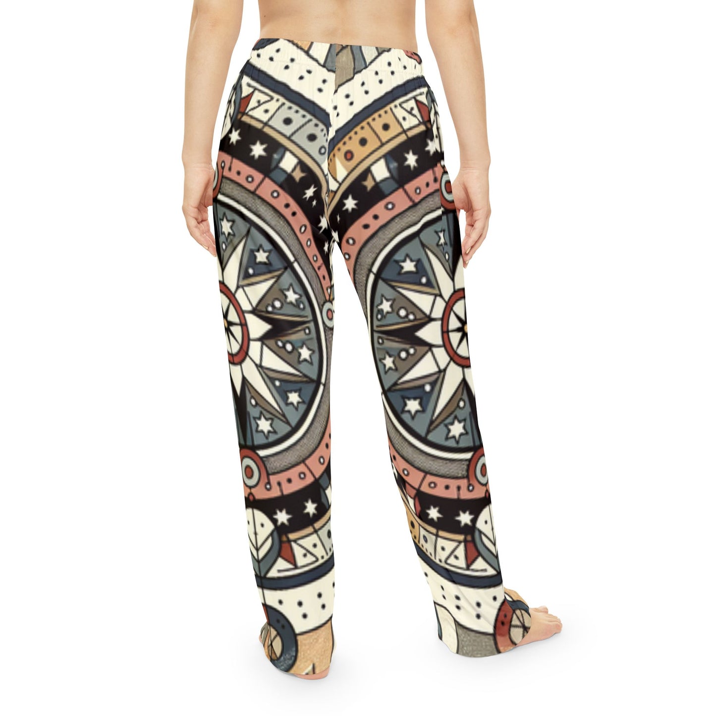 Sandstone, Women's Pajama Pants (AOP)