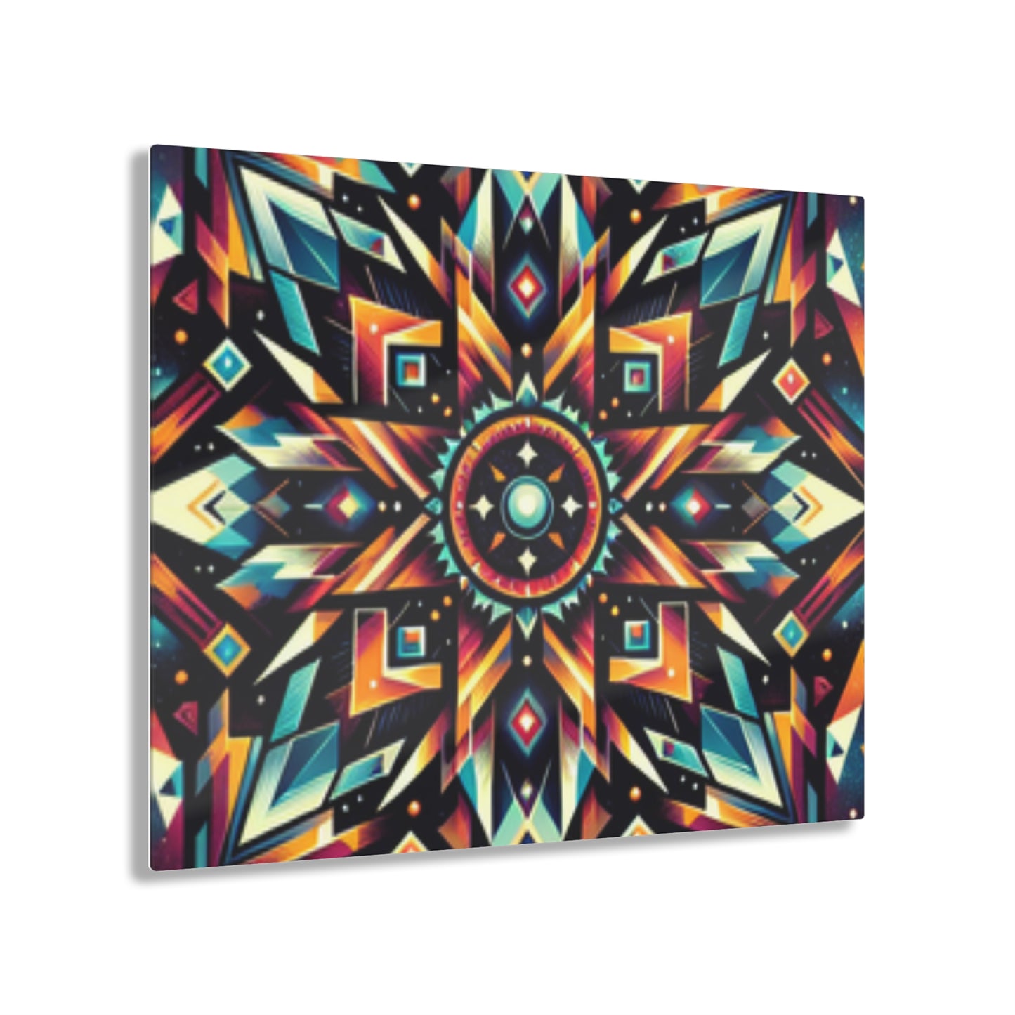 Geometric Tribal, Acrylic Prints