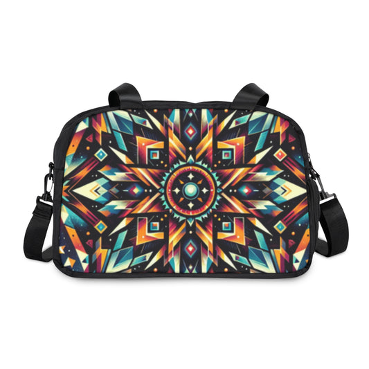 Geometric Tribal, Fitness Handbag