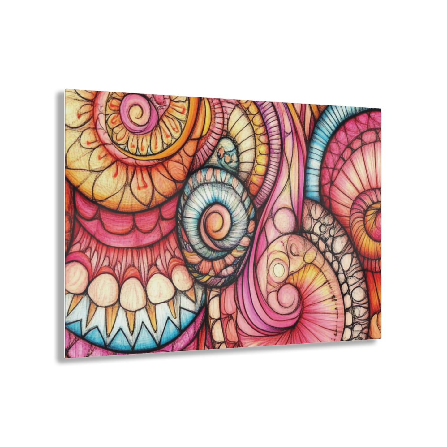 Abstract Seashell, Acrylic Prints