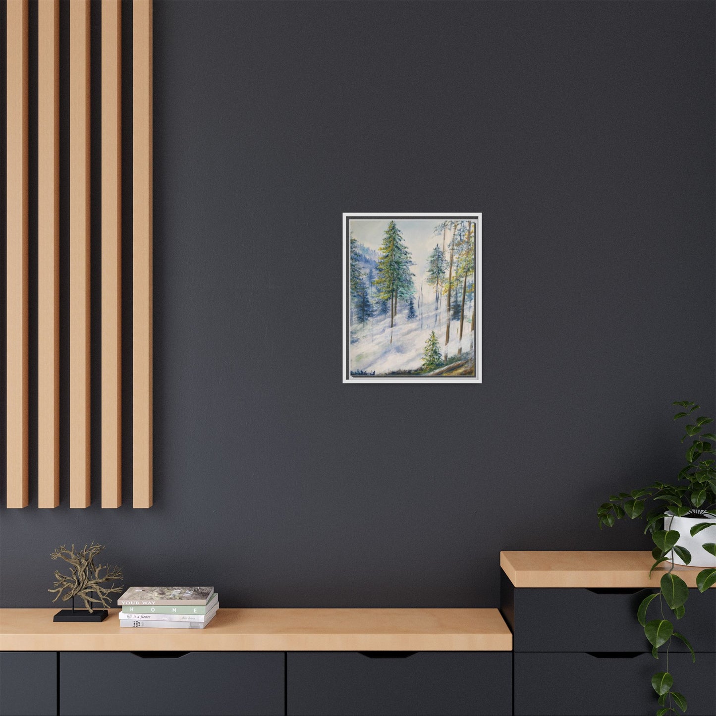 Framed Nature Canvas Art Print, Serene Forest Wall Decor, Rustic Home Decor, Perfect for LIVING ROOM, Gift for Nature Lovers, Unique [...]