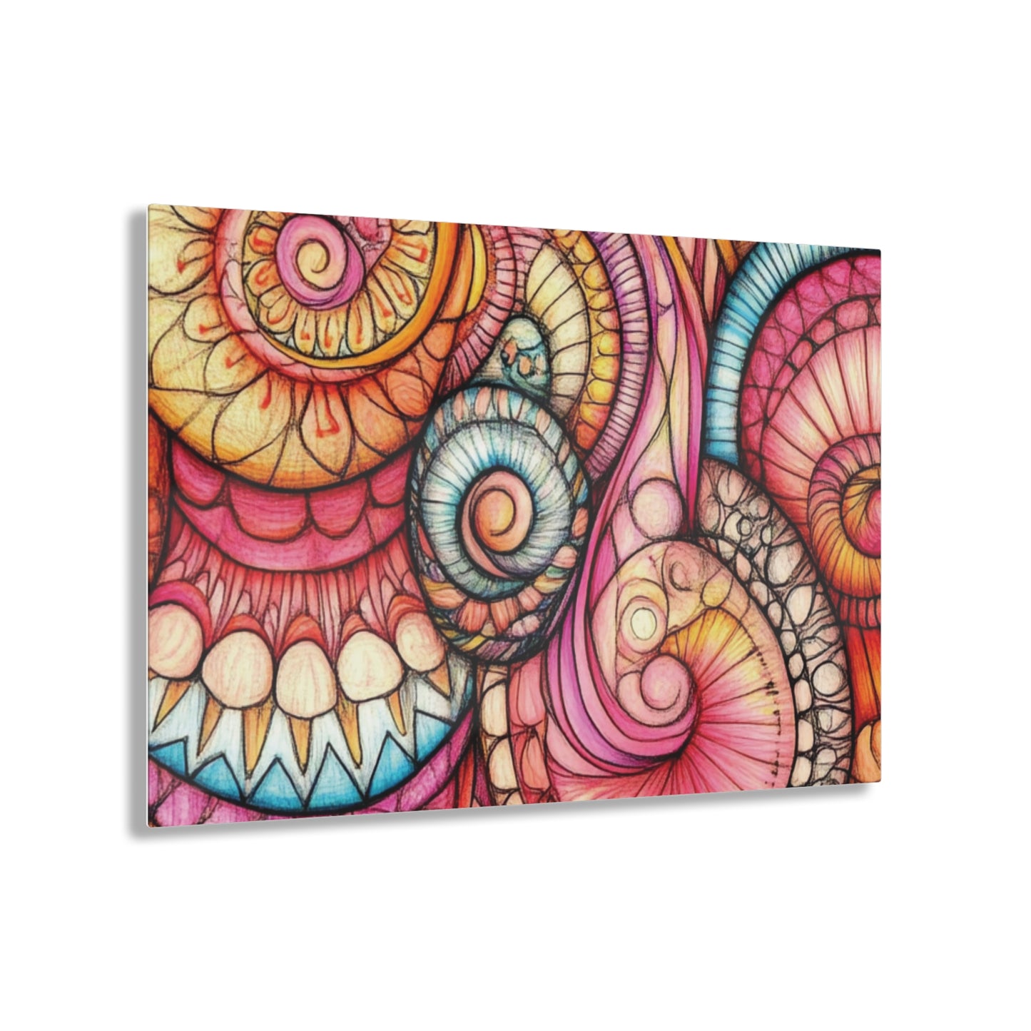 Abstract Seashell, Acrylic Prints